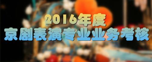 快舔我插深一点电影国家京剧院2016年度京剧表演专业业务考...